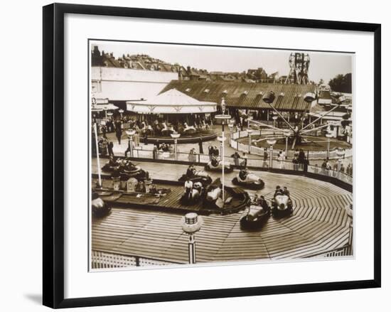 Monte Carlo Rally' Electric Car Ride at Dreamland, Margate-null-Framed Photographic Print