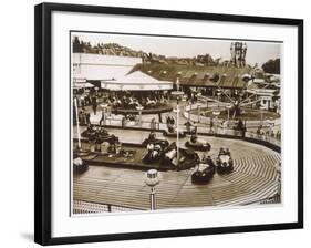 Monte Carlo Rally' Electric Car Ride at Dreamland, Margate-null-Framed Photographic Print