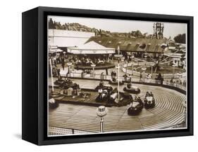 Monte Carlo Rally' Electric Car Ride at Dreamland, Margate-null-Framed Stretched Canvas