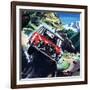 Monte Carlo Rally-null-Framed Giclee Print