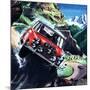 Monte Carlo Rally-null-Mounted Giclee Print