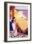 Monte Carlo Tennis-null-Framed Premium Giclee Print