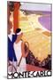 Monte Carlo Tennis-null-Mounted Premium Giclee Print