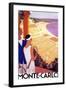 Monte Carlo Tennis-null-Framed Giclee Print