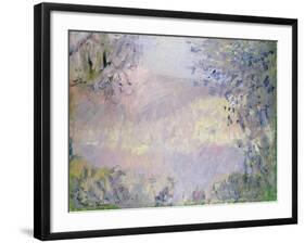 Monte Carlo: View of Roquebrune, 1884-Claude Monet-Framed Giclee Print