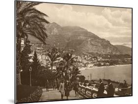 Monte Carlo View-null-Mounted Photographic Print