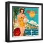 Monté-carlo-Bruno Pozzo-Framed Art Print