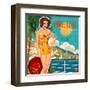 Monté-carlo-Bruno Pozzo-Framed Art Print