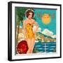 Monté-carlo-Bruno Pozzo-Framed Art Print