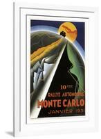 Monte Carlo-null-Framed Giclee Print