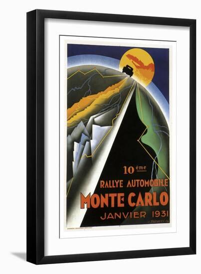 Monte Carlo-null-Framed Premium Giclee Print