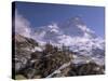 Monte Cervino from the Italian Side, Aosta, Italy, Europe-Patrick Dieudonne-Stretched Canvas
