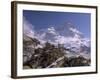 Monte Cervino from the Italian Side, Aosta, Italy, Europe-Patrick Dieudonne-Framed Photographic Print
