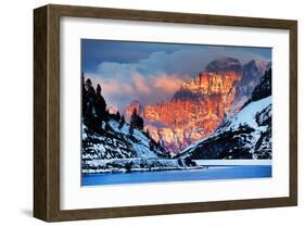 Monte Civetta Dolomites Italy-null-Framed Art Print