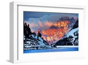 Monte Civetta Dolomites Italy-null-Framed Art Print