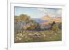 Monte Cofano from Portarella, Trapani-Alberto Pisa-Framed Giclee Print