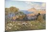 Monte Cofano from Portarella, Trapani-Alberto Pisa-Mounted Giclee Print