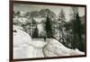 Monte Cristallo, Cortina-null-Framed Art Print