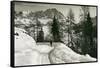 Monte Cristallo, Cortina-null-Framed Stretched Canvas