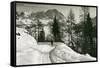 Monte Cristallo, Cortina-null-Framed Stretched Canvas