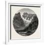Monte Cristallo, the Alps, Italy, 19th Century-null-Framed Giclee Print