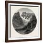 Monte Cristallo, the Alps, Italy, 19th Century-null-Framed Giclee Print
