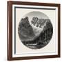 Monte Cristallo, the Alps, Italy, 19th Century-null-Framed Giclee Print