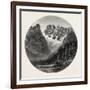 Monte Cristallo, the Alps, Italy, 19th Century-null-Framed Giclee Print