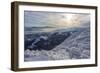 Monte Cucco Park, sunrise on Apennines in winter, Umbria, Italy, Europe-Lorenzo Mattei-Framed Photographic Print