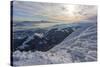 Monte Cucco Park, sunrise on Apennines in winter, Umbria, Italy, Europe-Lorenzo Mattei-Stretched Canvas