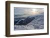 Monte Cucco Park, sunrise on Apennines in winter, Umbria, Italy, Europe-Lorenzo Mattei-Framed Photographic Print