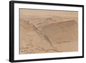 Monte Generoso, 1878-Edward Lear-Framed Giclee Print