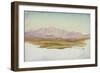 Monte Guinaro - Sabine Mountains, 1869-Frederic Edwin Church-Framed Giclee Print