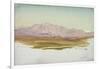 Monte Guinaro - Sabine Mountains, 1869-Frederic Edwin Church-Framed Giclee Print