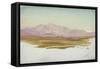 Monte Guinaro - Sabine Mountains, 1869-Frederic Edwin Church-Framed Stretched Canvas