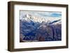Monte Legnone mountain by Lake Como, Lombardy, Italian Lakes, Italy-Simon Montgomery-Framed Photographic Print