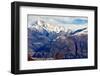 Monte Legnone mountain by Lake Como, Lombardy, Italian Lakes, Italy-Simon Montgomery-Framed Photographic Print