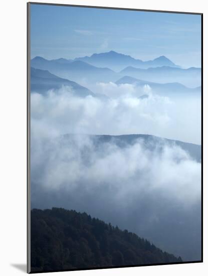 Monte Lema, Canton Tessin, Swiss Alps, Switzerland, Europe-Angelo Cavalli-Mounted Photographic Print