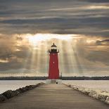 Eagle Bluff Lighthouse #2, Door County, Wisconsin '12-Monte Nagler-Photographic Print
