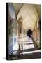 Monte Oliveto Abbey in Tuscany-lachris77-Stretched Canvas