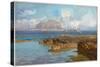 Monte Pellegrino, Palermo, Sicilia (Oil on Canvas)-Francesco Lojacono-Stretched Canvas