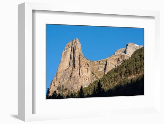 Monte Perdido in Ordesa National Park, Huesca. Spain.-perszing1982-Framed Photographic Print