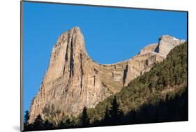 Monte Perdido in Ordesa National Park, Huesca. Spain.-perszing1982-Mounted Photographic Print
