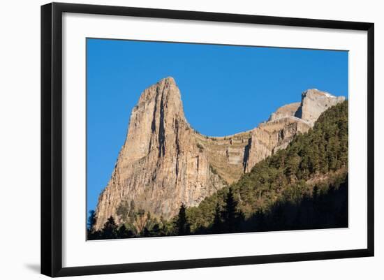 Monte Perdido in Ordesa National Park, Huesca. Spain.-perszing1982-Framed Photographic Print