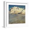 Monte Rosa at Sunset-Eugen Bracht-Framed Art Print