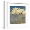 Monte Rosa at Sunset-Eugen Bracht-Framed Art Print