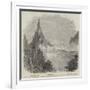 Monte Rosa, from the North, Mont Blanc, Distant 45 Miles-null-Framed Giclee Print