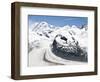 Monte Rosa Massif from Gronergrat, Gornergrat Peak, Switzerland-Michael DeFreitas-Framed Photographic Print