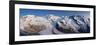 Monte Rosa Range and Gornergletscher, Zermatt, Valais, Switzerland-Jon Arnold-Framed Photographic Print