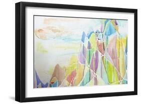 Monte San Valentin-Lauren Moss-Framed Giclee Print